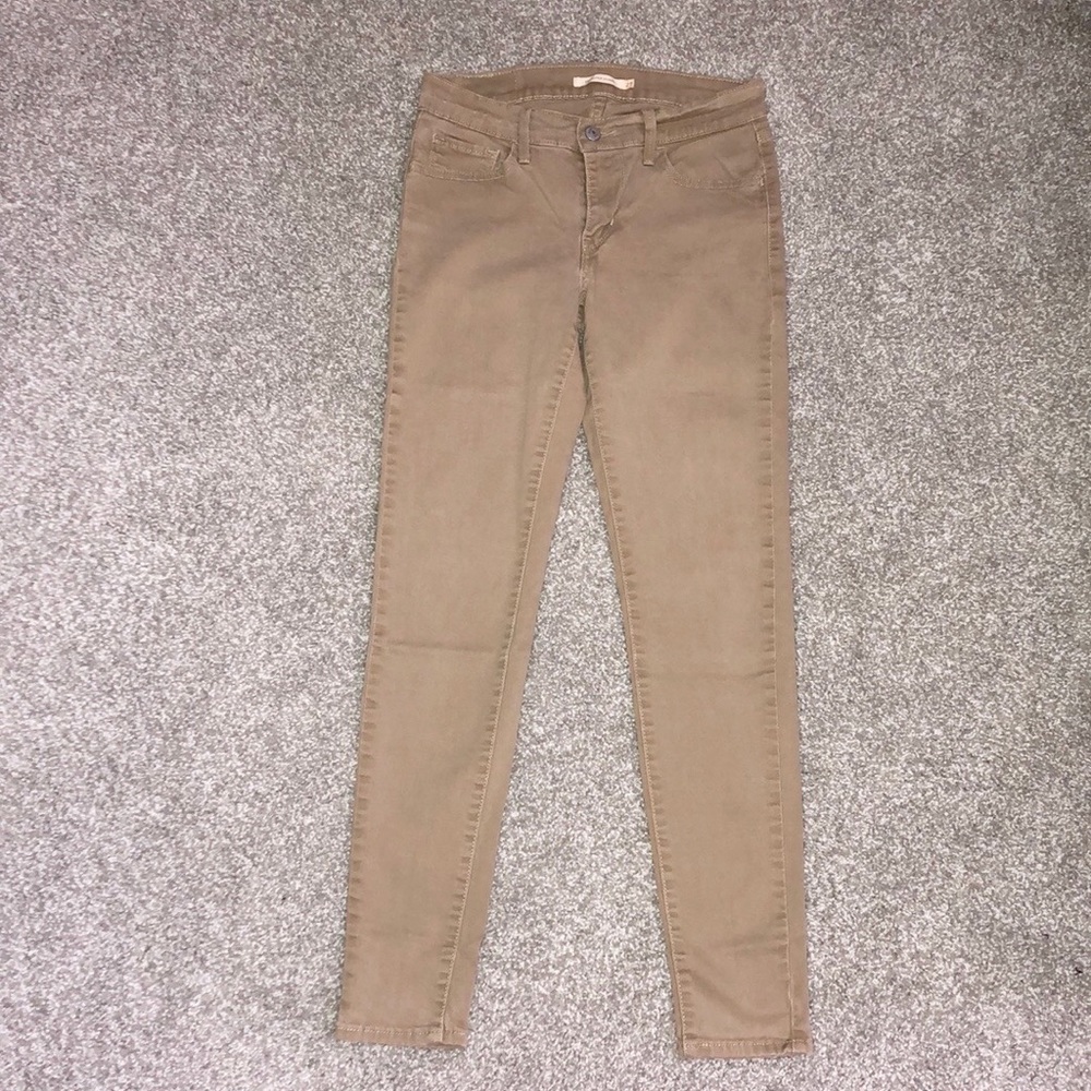 Levi’s 710 Super Skinny Khaki Pants